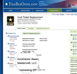 Commercial Work Projects for the Federal Government
